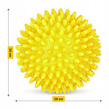 Масажний м'яч із шипами 4FIZJO Spike Balls 10 см 4FJ0148 Poland, фото 2