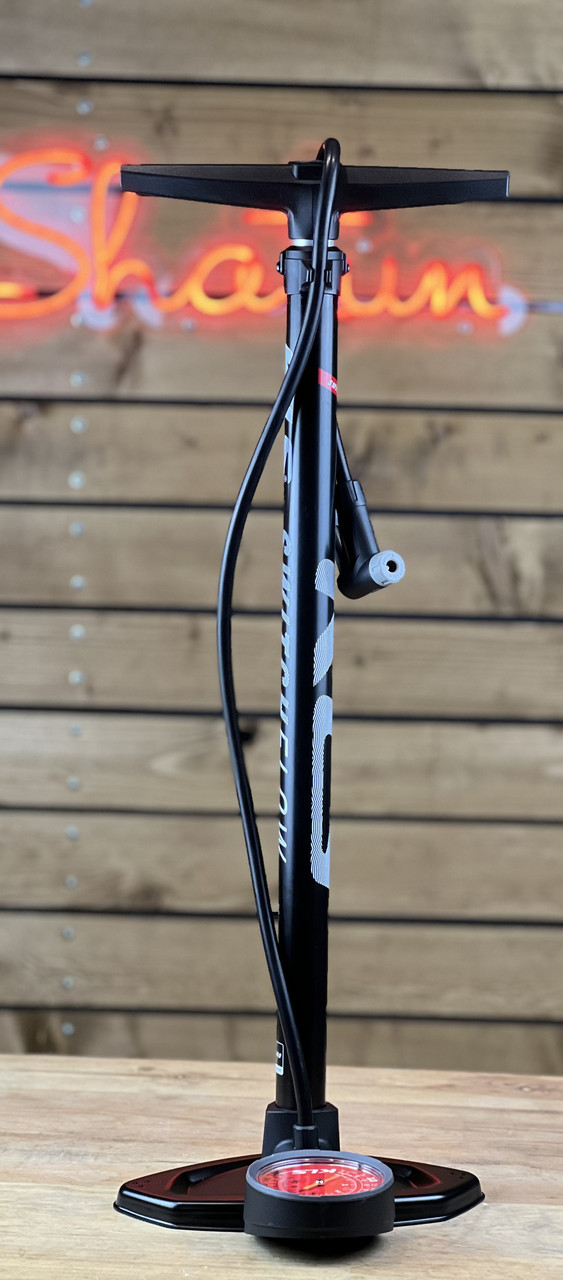 Насос для велосипеда велонасос підлоговий KLS SWITCHFLOW алюмінієвий універсальний, фото 1