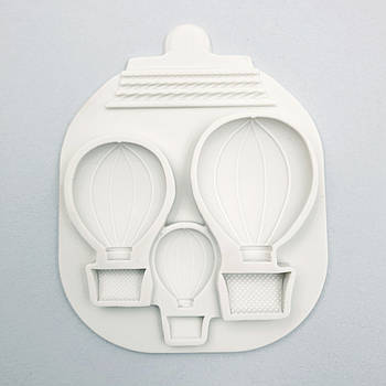 Силіконовий молд Повітряні кулі — 3 шт.