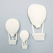 Силіконовий молд Повітряні кулі — 3 шт., фото 3