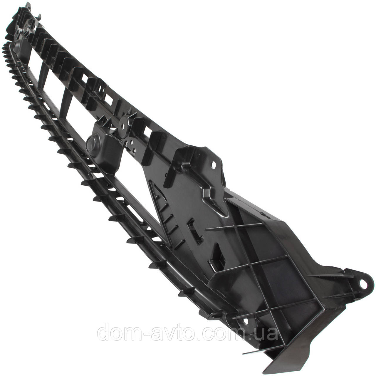 Нижня решітка в передньому бампері посередині ЧОРНА 80D807647G Audi Q5 FY S-LINE FL 2020-