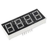 Дисплей 0.56inch LED display 7 Segment 4bit червоний, загальний анод