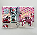 Розвиваюча книжка міні блокнот липучки Будинок ТОКА БОКА LIFE твоя рожева мрія, фото 4
