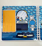 Розвиваюча книжка альбом липучки ТОКА БОКА Твоя домівка чемпіона, фото 4