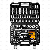Набір ключів Neo Tools 108 елементів (1/2 & 1/4) в кейсі, фото 4