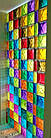 Спеціальний склоблок Colored Corner Wave кольоровий 190х80 мм серія Basic, фото 4