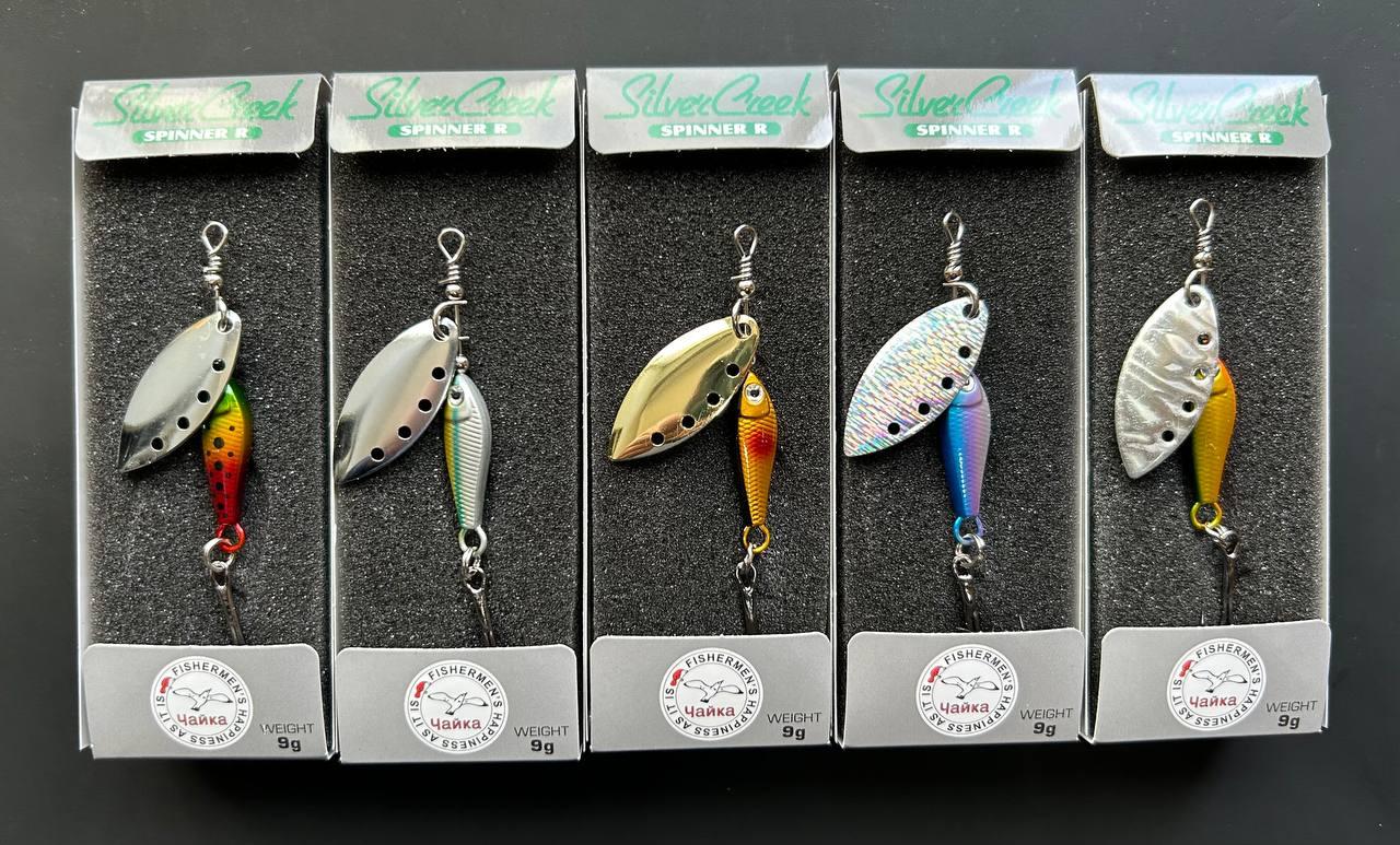Набір Вертушка Fishing Columbia Silver Creek Spinner-R 9g (5шт)