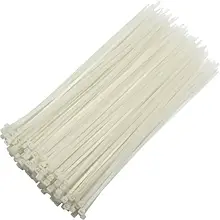 Стяжки нейлонові Profix 60х2.5мм, білі, 100 шт.