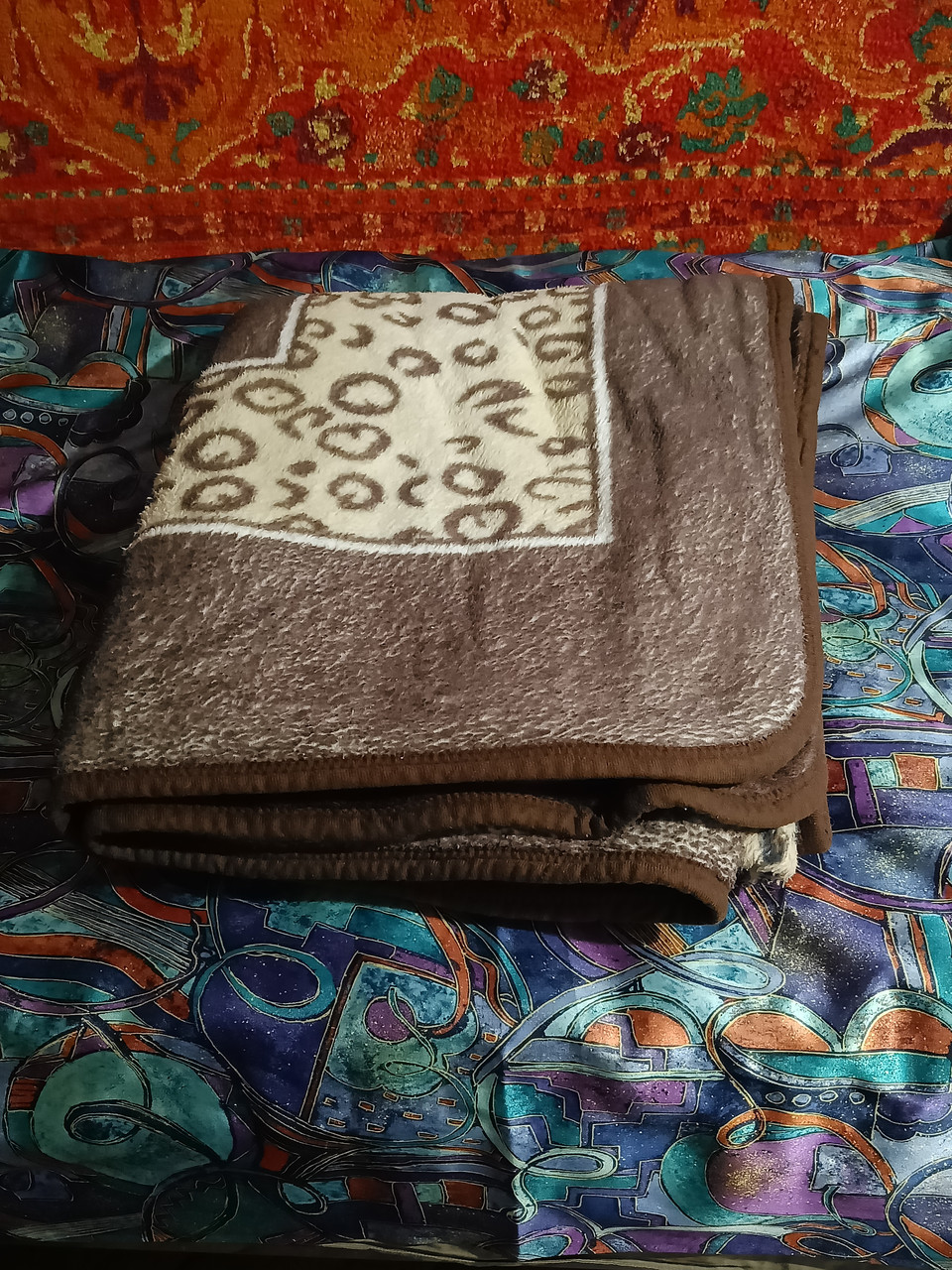 Махровий плед-ковдра Пантера двоспальний 200х225 см, фото 1