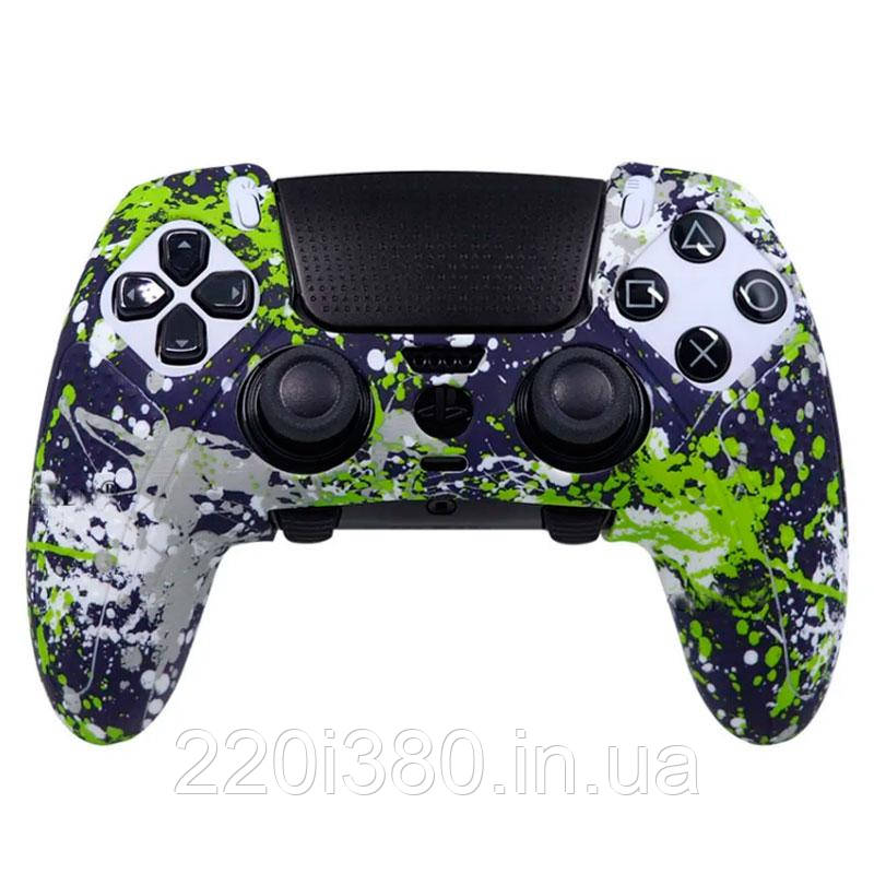 Силіконовий чохол для геймпада PS5 Dualsense Edge (принт abstraction)