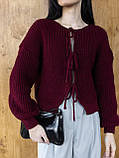 В'язана жіноча кофточка новинка 2025, фото 4