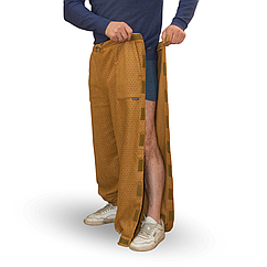 Адаптивні штани чоловічі фліс "соти" койот