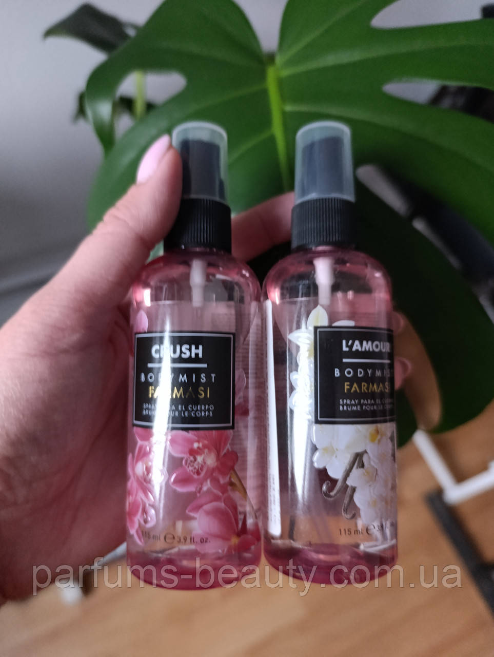 Farmasi Lamour Body mist, спрей для тила парфумований Фармасі Лямур спрей/ Аналог на Вікторію Сікрет, фото 1