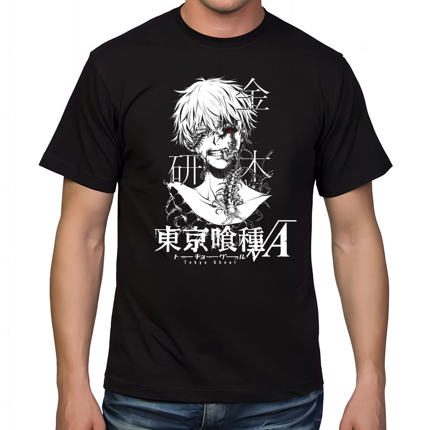 Футболка аніме "Токійський гуль" Tokyo Ghoul Kaneki Ken 3