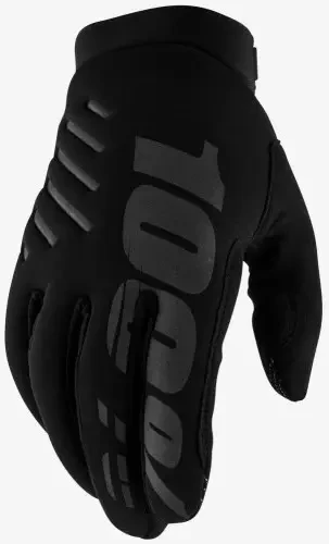 Мотоперчатки зимові жіночі Ride 100% Brisker чорний, S (8)