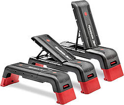 Степ платформа для аеробіки та фітнесу Reebok Deck чорно-червона навантаження 150 кг вага 12,4 кг, фото 4