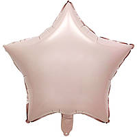 Фольгована кулька "Зірка" baby pink 18"(45см) 1шт.
