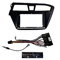 Перехідний штатний комплект із проводкою до Android магнітоли Hyundai i20 2014-2018