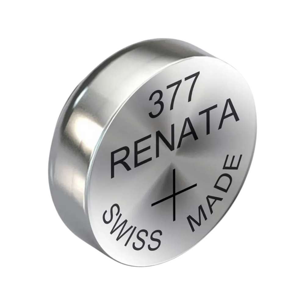 Батарейка для годинника кнопкова Renata 377 (SR626SW) Silver oxide G4 Батарейка таблетка в годинник