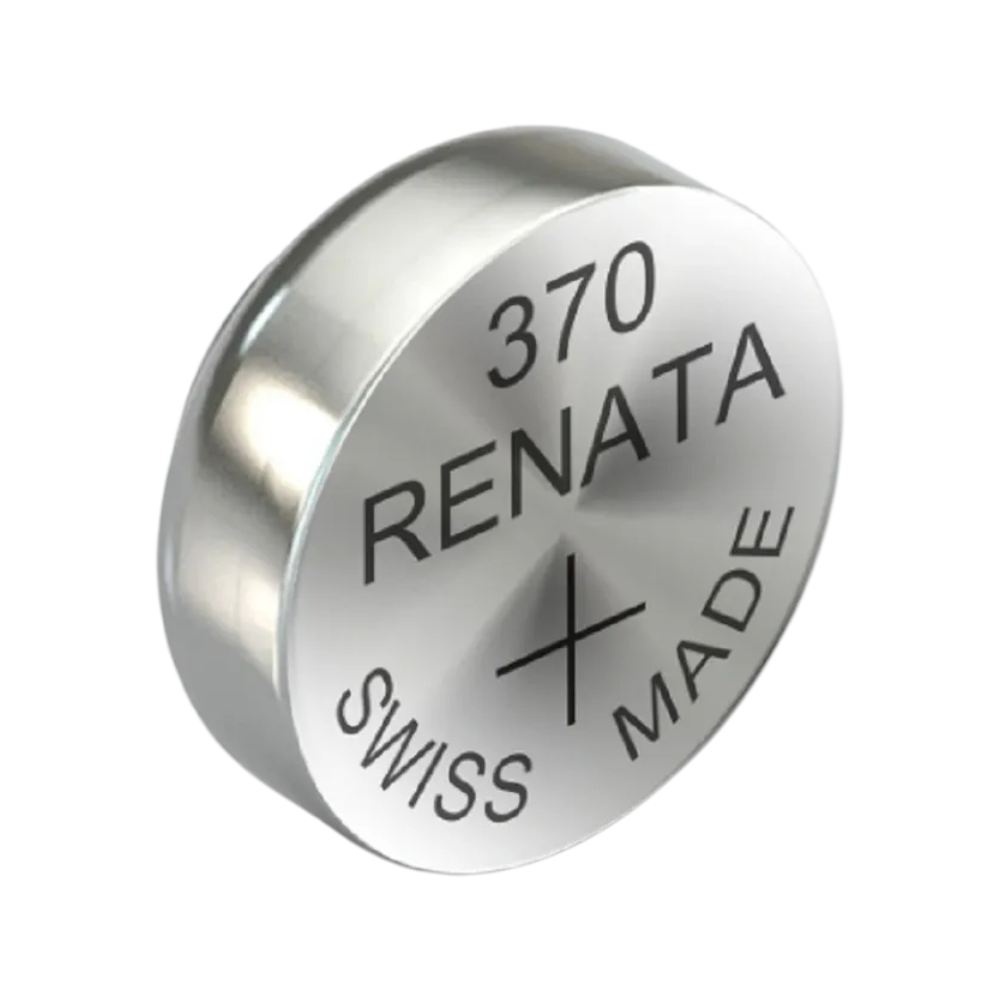 Батарейка годинникова Renata 370 (SR920W) G6 Silver oxide 1/10/100, фото 1