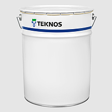 Фарба поліуретанова напівглянсова TEKNODUR 0050 для виробів зі сталі та інших металів, Teknos, База 1 біла 2.46 л