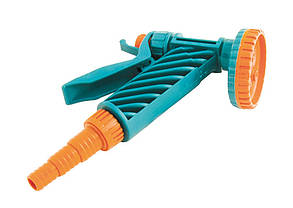 Пістолет для поливання ГОСПОДАР "Душ" із фіксатором 5 режимів зі штуцером 92-9114