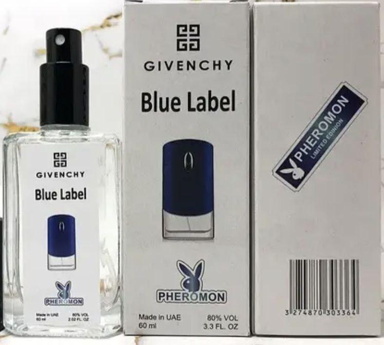 Мужской аромат Givenshy Blye Label (Живанши Блю Лэйбл) с феромоном 60 мл, фото 1