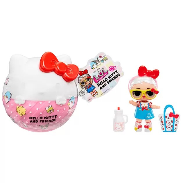 Ігровий набір з лялькою L.O.L. Surprise Loves Hello Kitty та друзі 523840