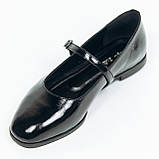 Жіночі шкіряні балетки туфлі лакована натуральна шкіра Diana D-113/56 наплак розмір 36, фото 9