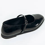 Жіночі шкіряні балетки туфлі лакована натуральна шкіра Diana D-113/56 наплак розмір 36, фото 8