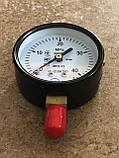 МП2-У2 Манометр газовий загальнотехнічний 400 кгс/см2 (40МПа,40000 кПа) Ф63мм М12*1,5 радіальний (Україна-UAM), фото 2