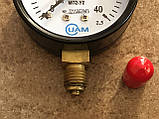 МП2-У2 Манометр газовий загальнотехнічний 400 кгс/см2 (40МПа,40000 кПа) Ф63мм М12*1,5 радіальний (Україна-UAM), фото 6