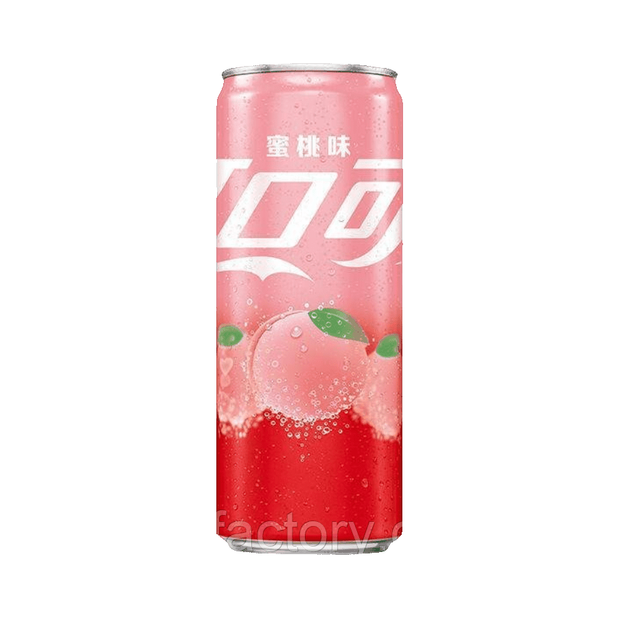 Газований напій Coca Cola Peach 330ml, фото 1