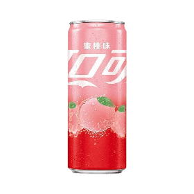 Газований напій Coca Cola Peach 330ml