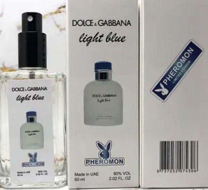 Мужской аромат D&G Light Blue Pour Homme (Дольче Габбана Лайт Блу Пур Хом) с феромонами 60 мл, фото 1