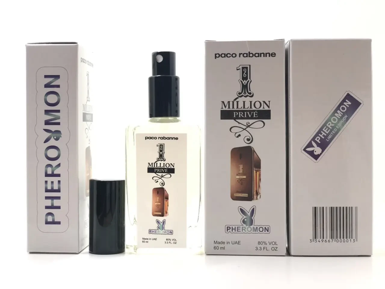 Мужской аромат Paco Rabanne 1 Million Prive (Пако Рабан 1 Миллион) с феромонами 60 мл, фото 1