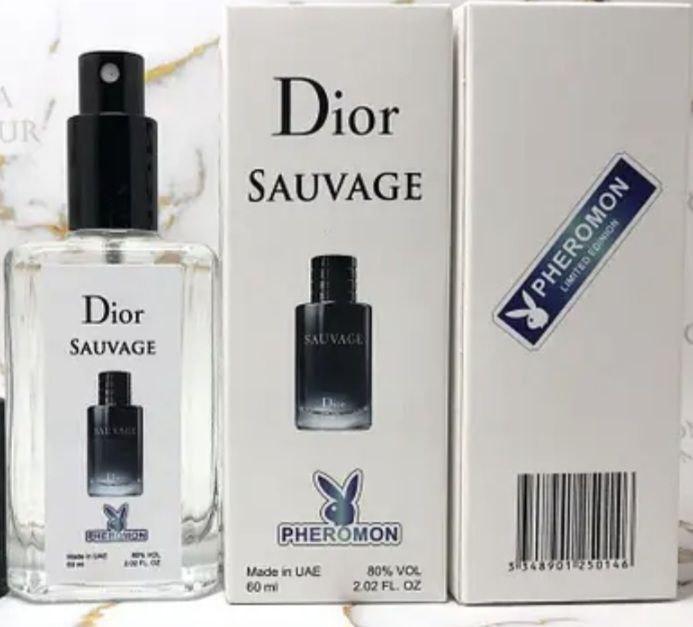 Мужской аромат Christian Dior Sauvage (Кристиан Диор Саваж) с феромонами 60 мл, фото 1