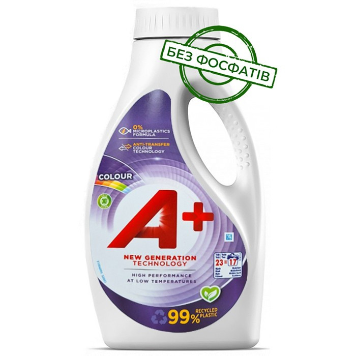Гель для прання A+ Color для цвітної білизни 880 мл 16 пр
