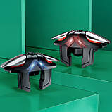 Тригери курки клікери JS61 для телефона смартфона для гри 6 пальців з макросом Air Mapping pubg пабг пубг, фото 6