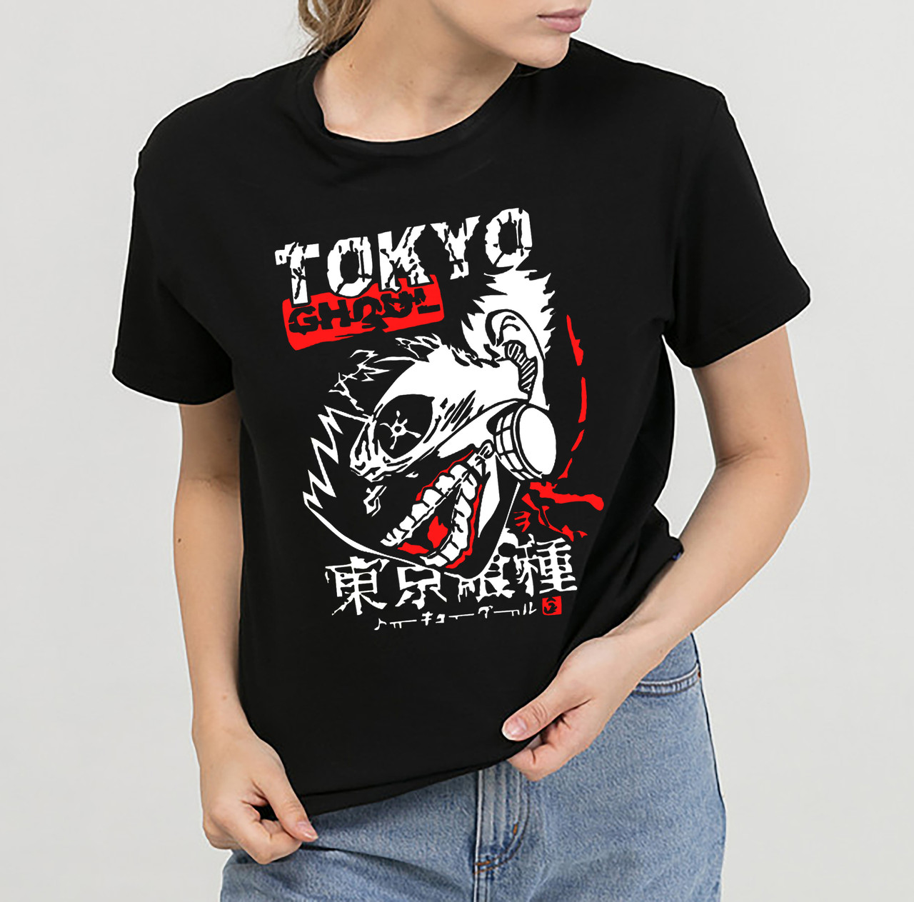 Футболка жіноча аніме "Токійський гуль" Tokyo Ghoul Kaneki Ken 6