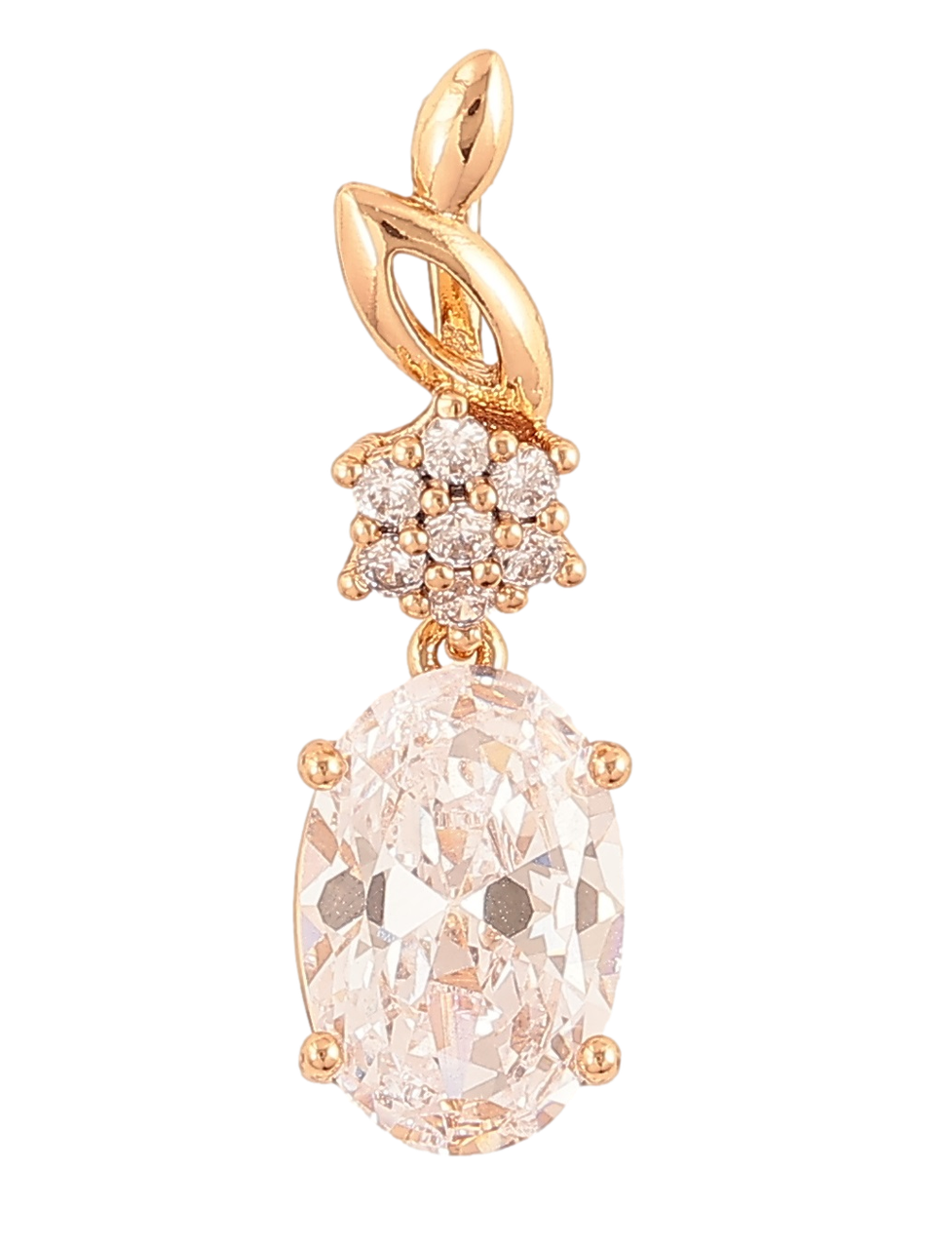 Кулон Xuping Позолота 18K «Кришталевий блиск» для ланцюжка до 2мм