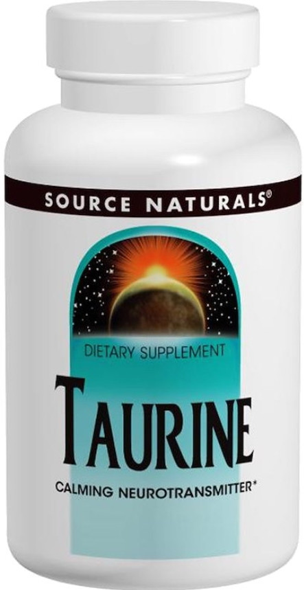 Таурин Source Naturals Taurine 500 mg 120 tab