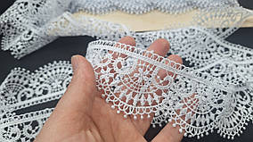 Мереживо для оздоблення Мереживо 012 біле (5.5 см)