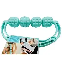 Ручной антицеллюлитный массажер, роликовый массажер для тела, спортивный массажный роллер massager AND948. qwr