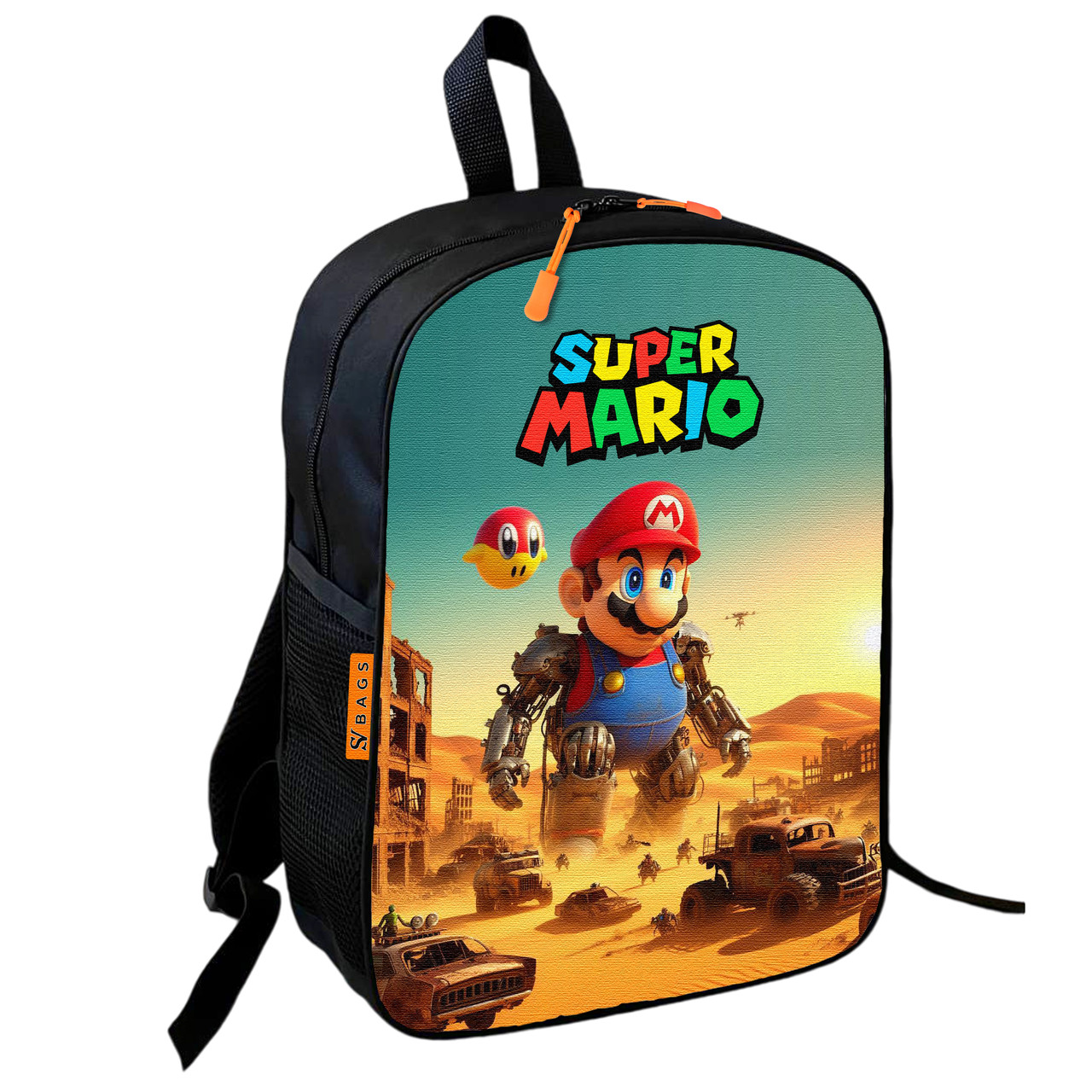 Рюкзак шкільний дитячий Супер Маріо «Super Mario» 36х27 см для хлопчика (01058), фото 1