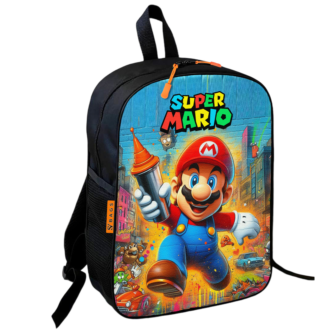 Рюкзак шкільний дитячий Супер Маріо «Super Mario» 36х27 см для хлопчика (01059), фото 1