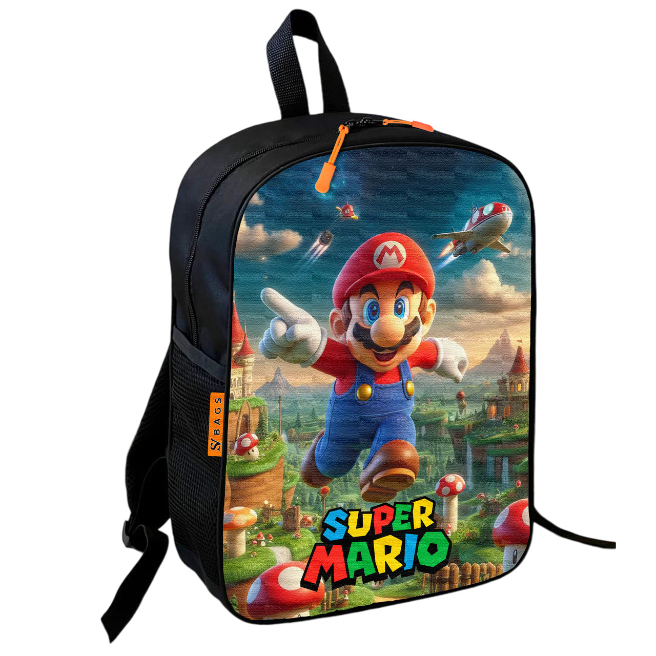 Рюкзак шкільний дитячий Супер Маріо «Super Mario» 36х27 см для хлопчика (1075)