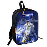 Набір дитячий Футбол Кріштіану Роналду рюкзак 36х27см сумка-бананка, кружка з принтом для хлопчика (01610), фото 2