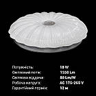 Світильник світлодіодний Biom DL-R605-18 5000K 18Вт без д/к, фото 3