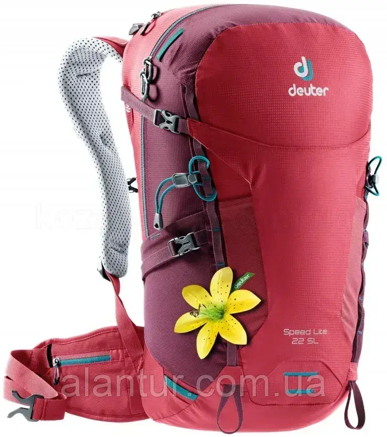 Рюкзак DEUTER Speed Lite 22 SL колір 5527 cardinal-maron